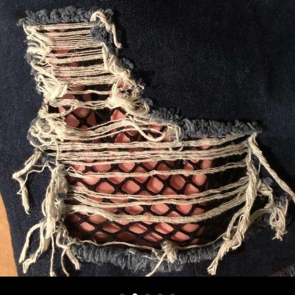 Dolls Kill Denim Skirt - Picture 2 of 5